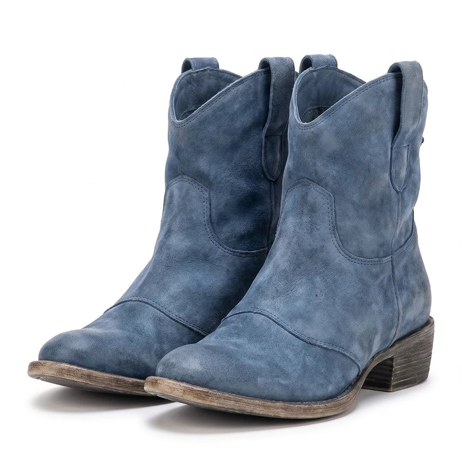 Piper | Western-ankelstøvler med pull-on-design