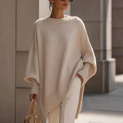 Giorgia | Oversize-striktrøje med rund hals