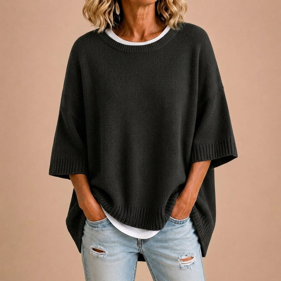 Stefania | Strikket poncho