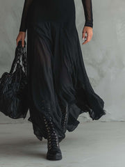 Yara™ elegant, flydende kjole