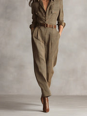 Mirabelle – Tweed jumpsuit til kvinder