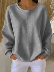 Nuria | Klassisk sweater med struktur