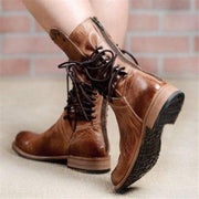 Venetia – Strikkede snørestøvler