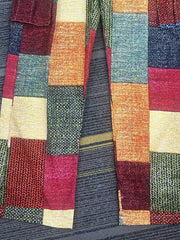 Patchwork-cargobukser til herrer