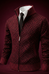 Oliver | Elegant vest med lynlås