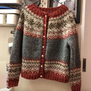 Atasha | Vintage islandsk cardigan