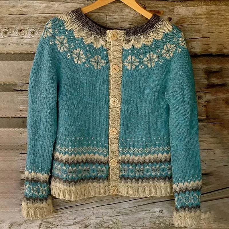 Allaira | Vintage islandsk cardigan