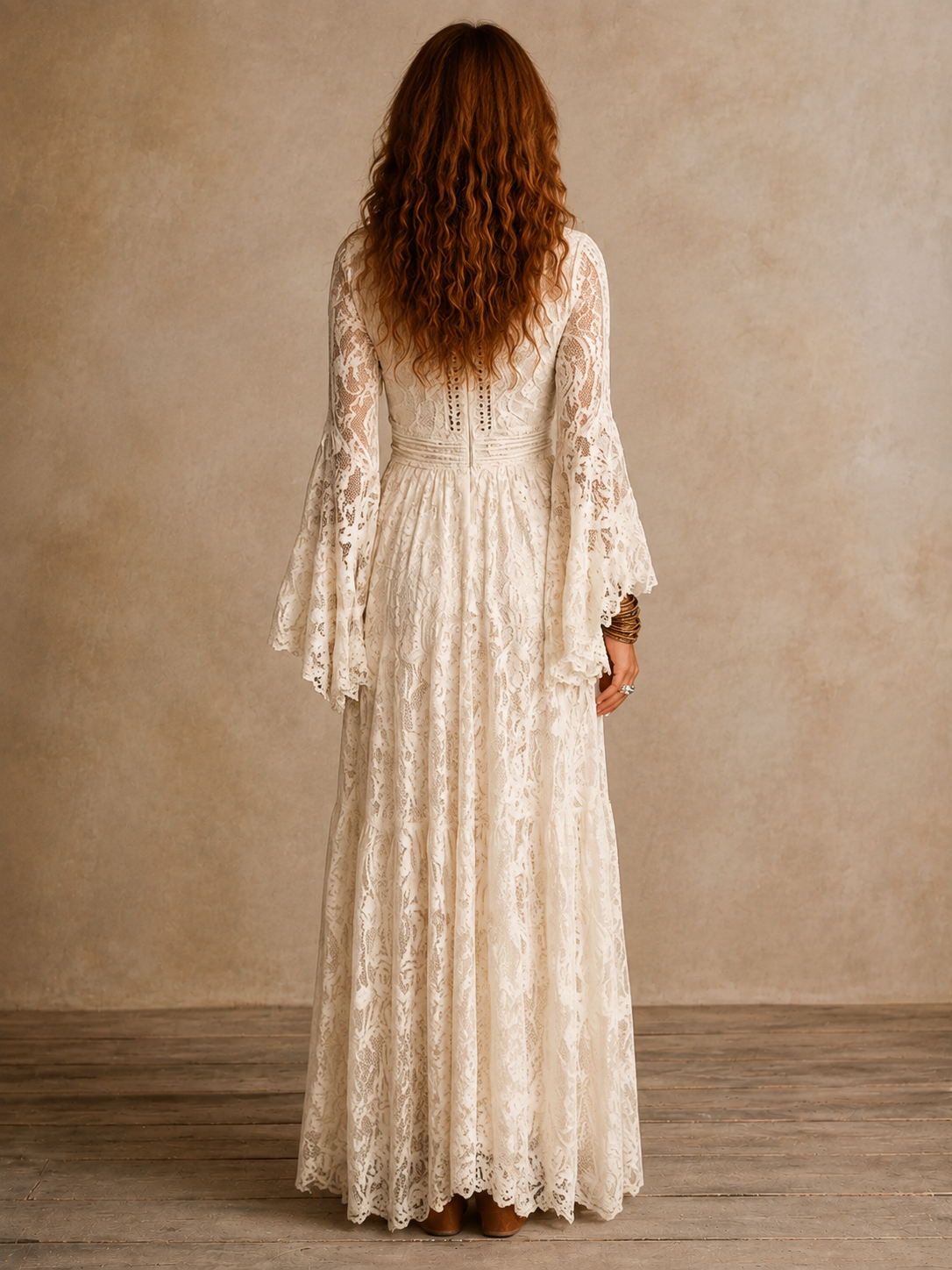 Persephone | Vintage maxikjole med elegant silhuet