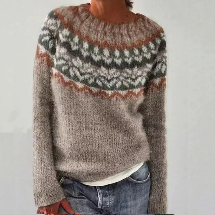 Tatiana | Hyggelig retro-trøje