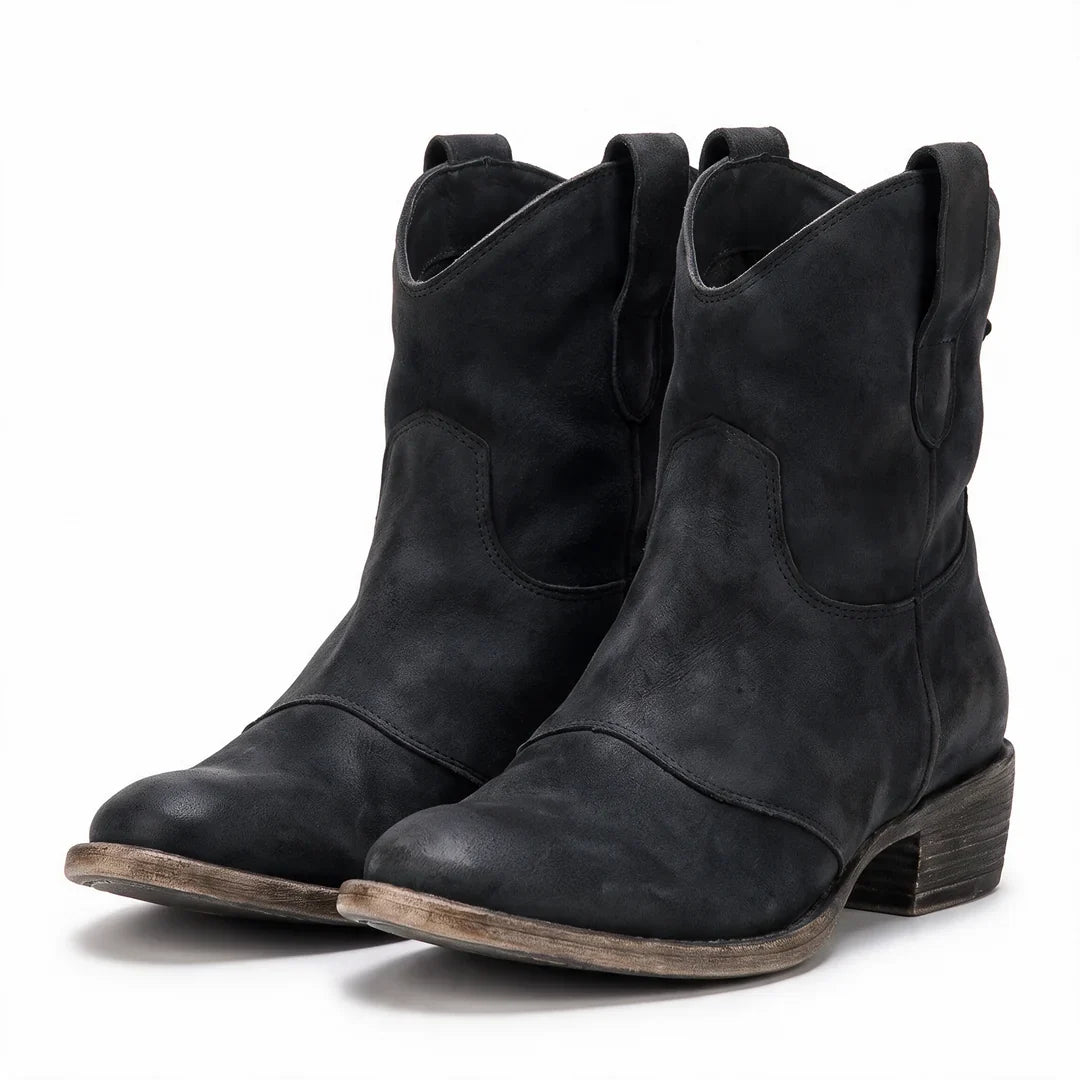Piper | Western-ankelstøvler med pull-on-design