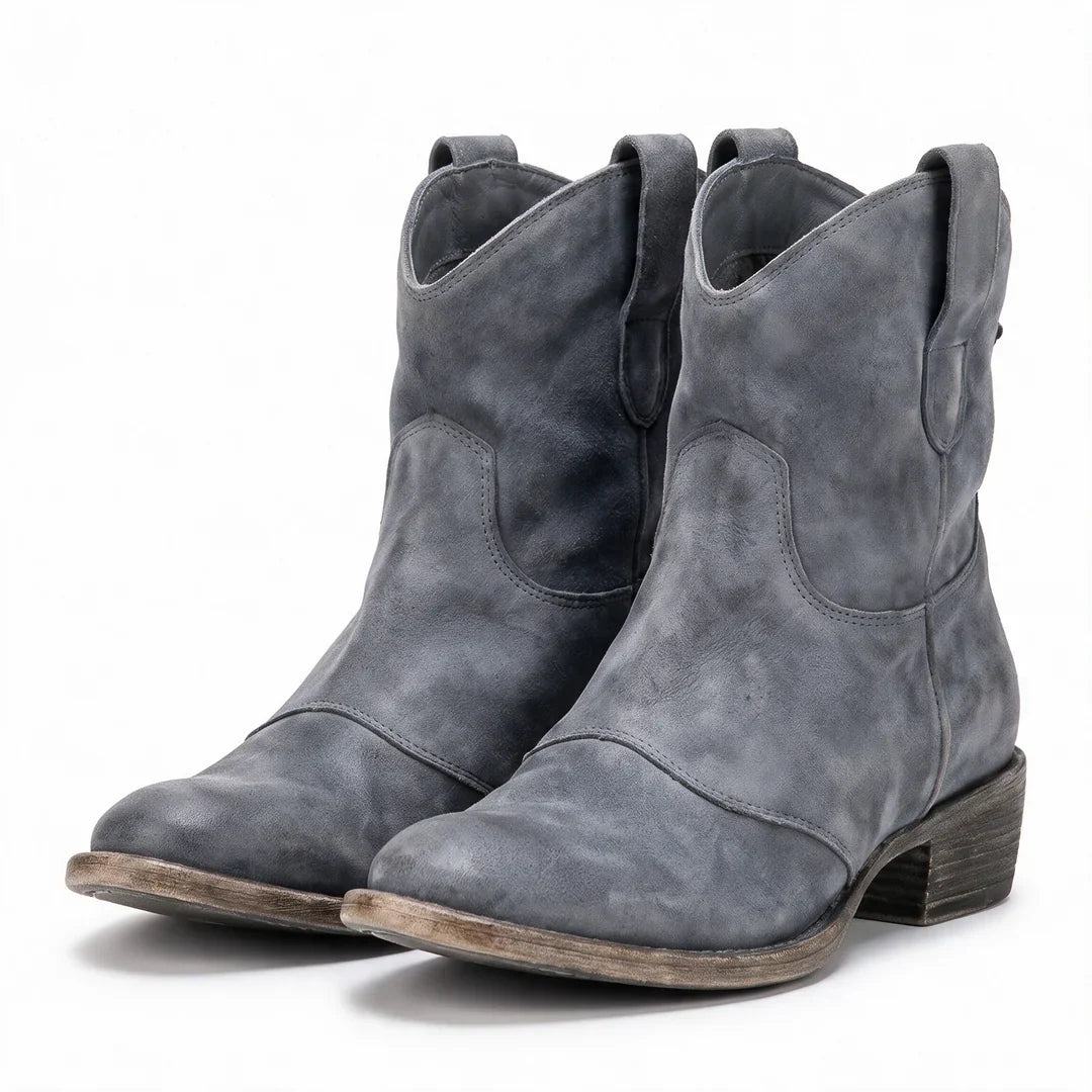 Piper | Western-ankelstøvler med pull-on-design