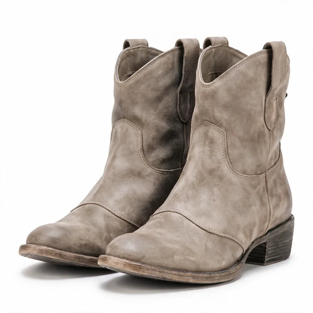 Piper | Western-ankelstøvler med pull-on-design