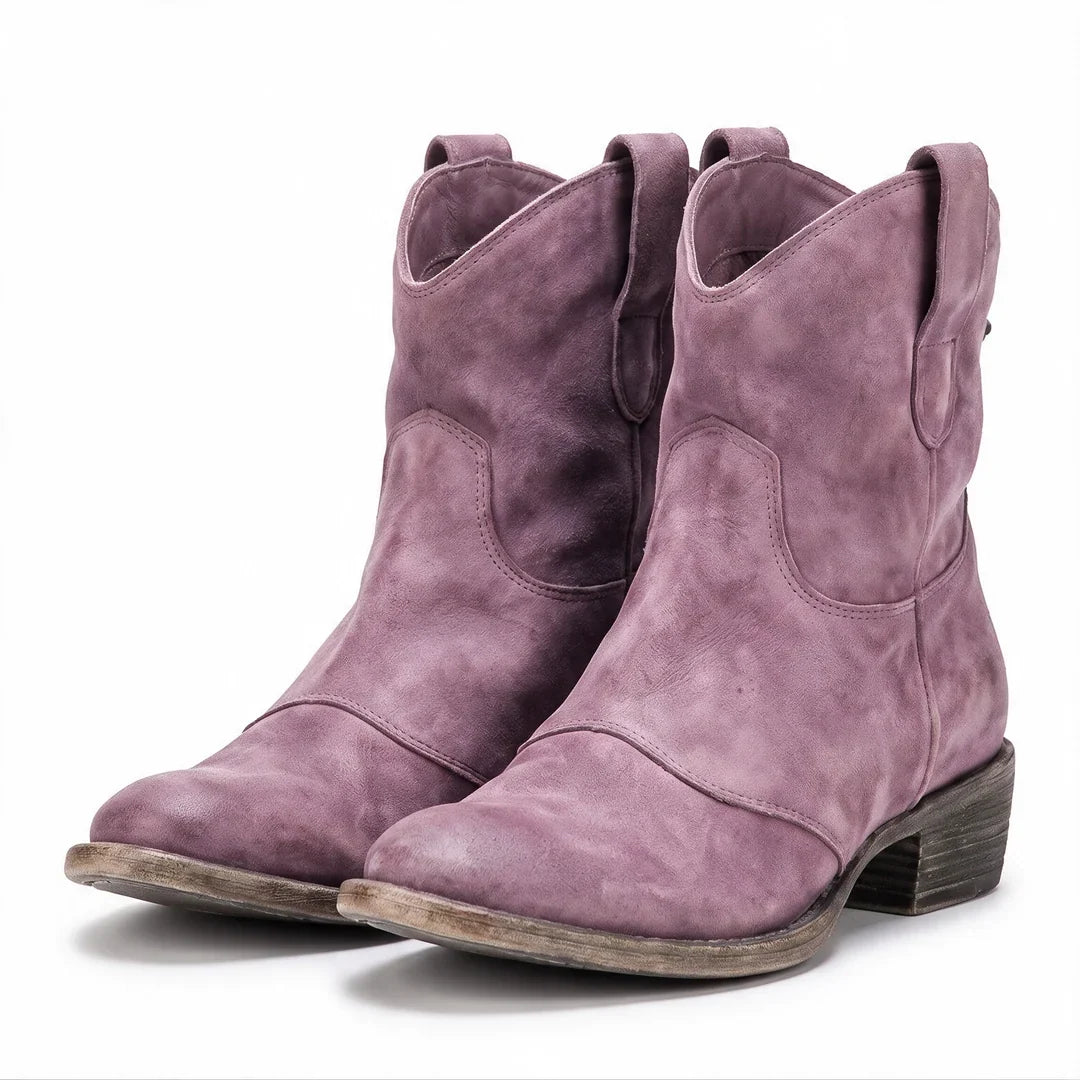 Piper | Western-ankelstøvler med pull-on-design
