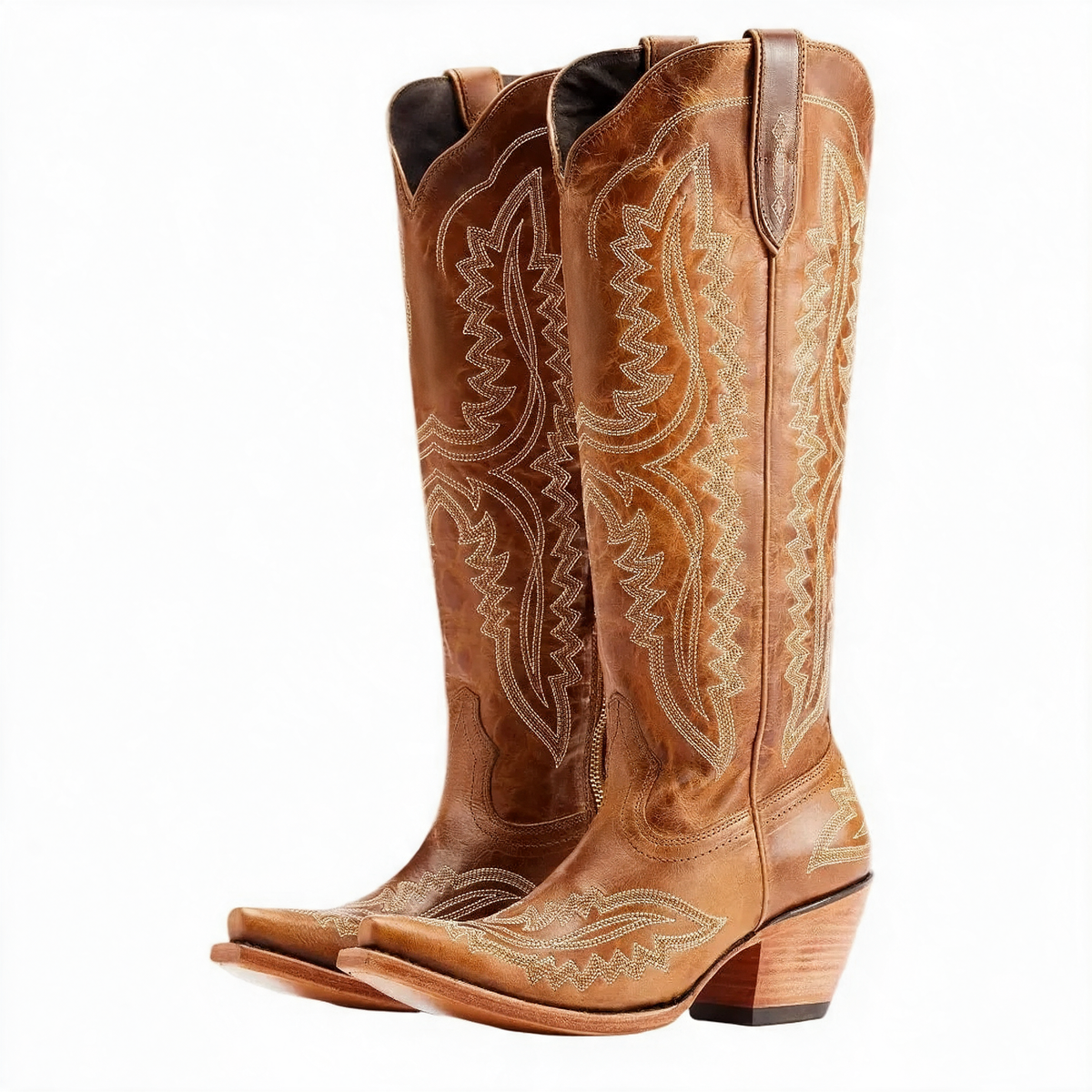 Helena - Bestickte Westernstiefel