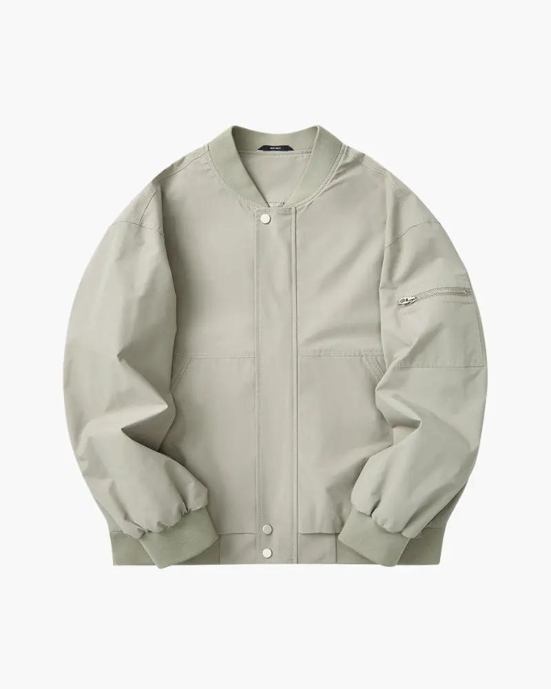 Minimalistisk bomberjakke