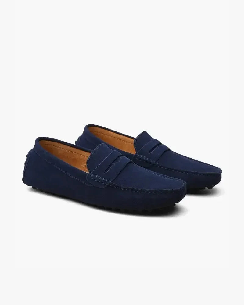 Loafers i ruskind
