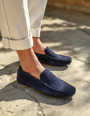 Loafers i ruskind