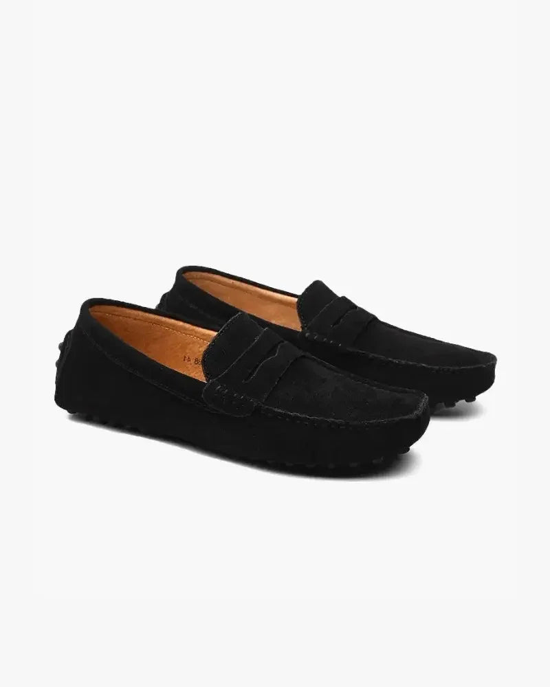 Loafers i ruskind