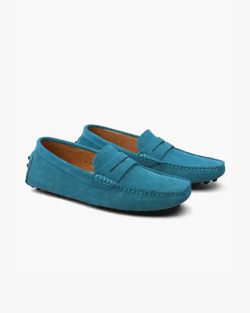 Loafers i ruskind