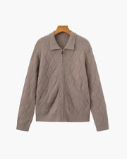 Heritage Diamond | Vest med hætte og lynlås