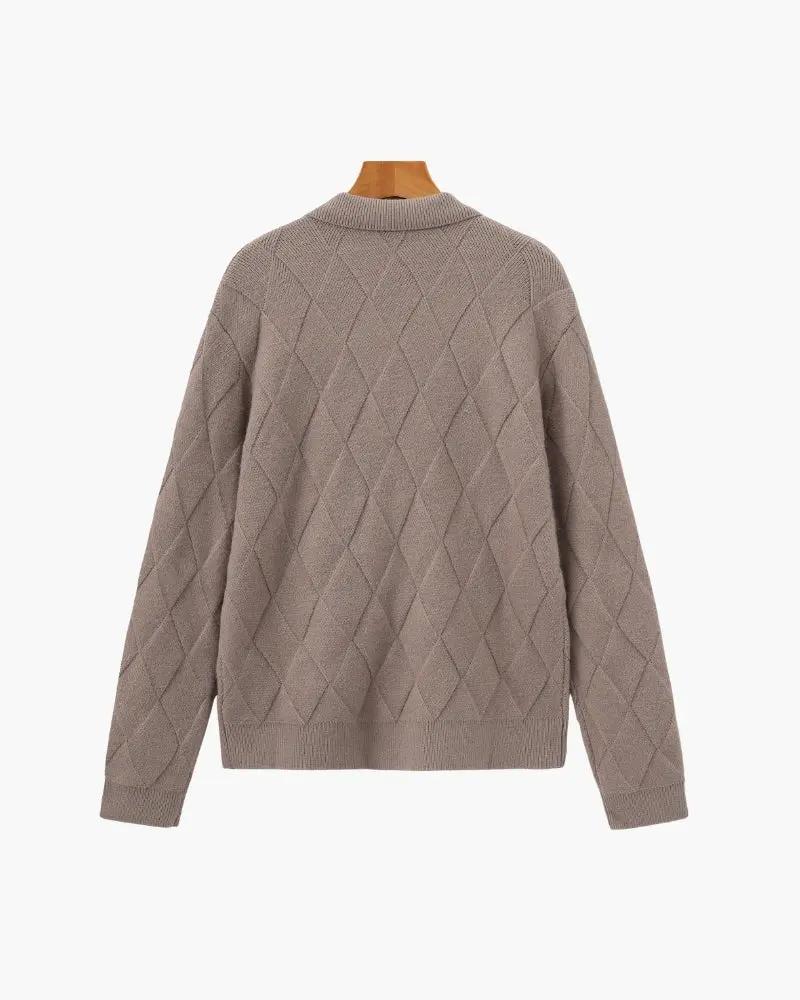 Heritage Diamond | Vest med hætte og lynlås