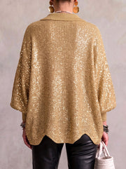 Iolanthe | Collared Cardigan With Metal Buttons