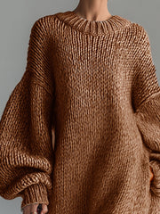 Ysaline | Elegant lang strikkekjole