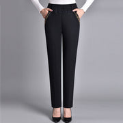 Adriana™ | Damejeans med sidelommer og elastisk talje