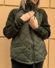Victoria | Casual strikket fleecejakke