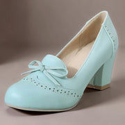 Marianne | Elegante slip-on-pumps med sløjfe